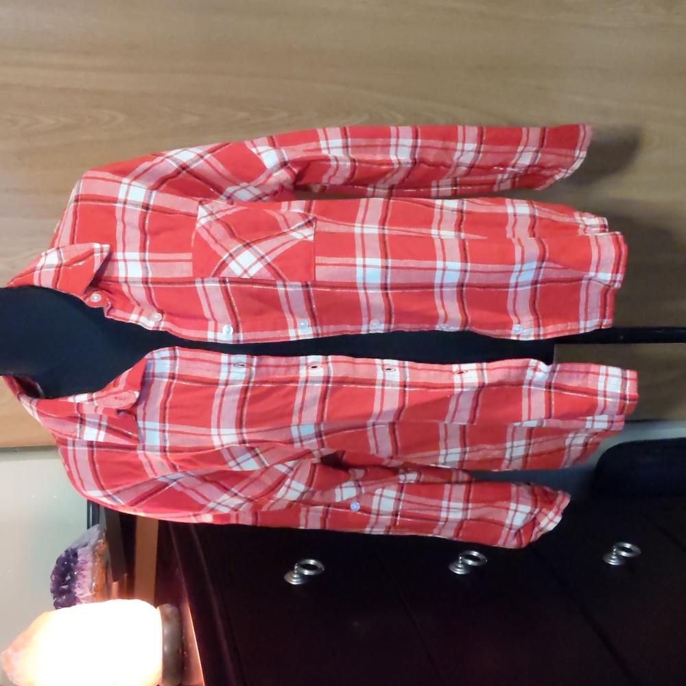 Fleece Lined Flannel Shirt XL